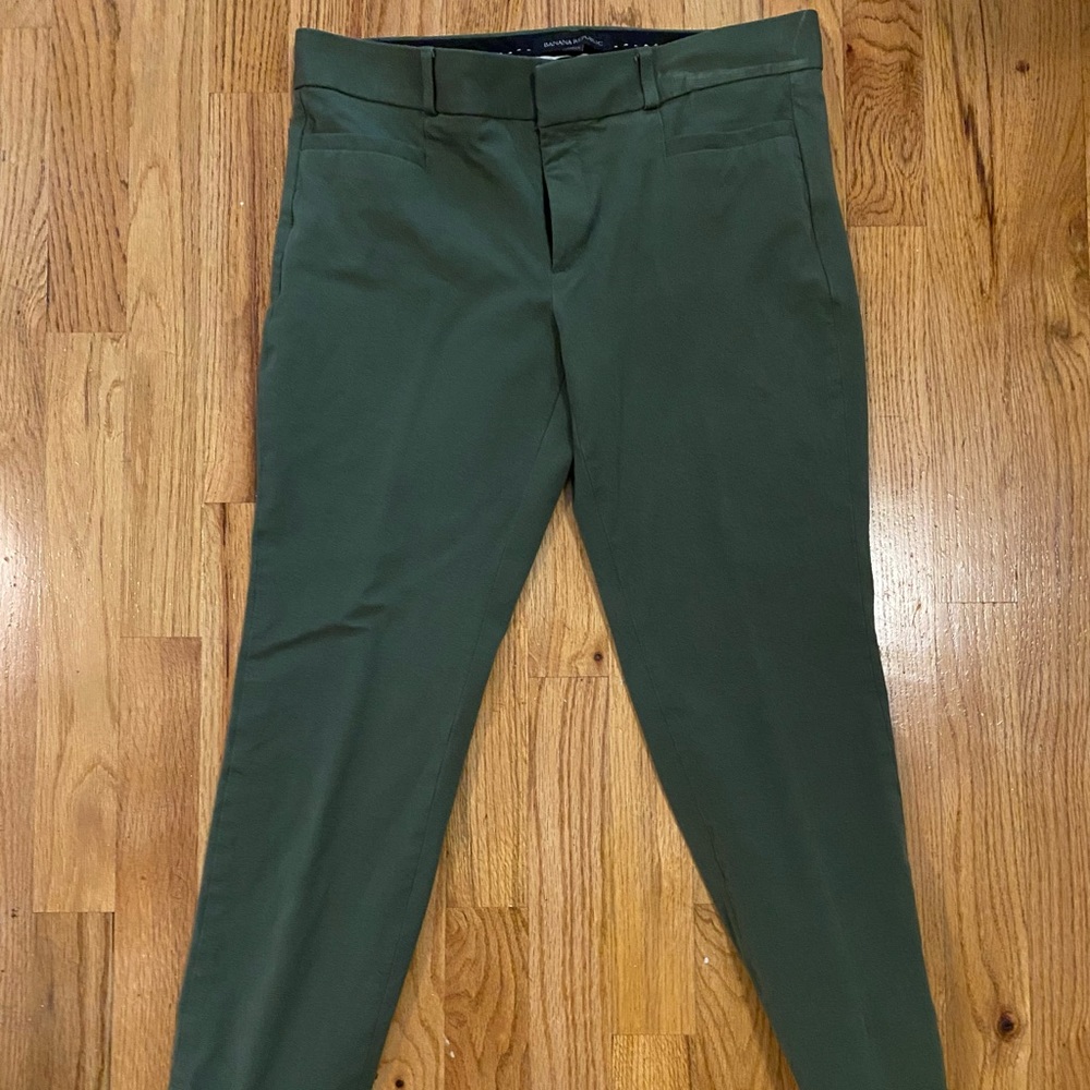 Banana Republic Sloan ankle dress pants with stretch
